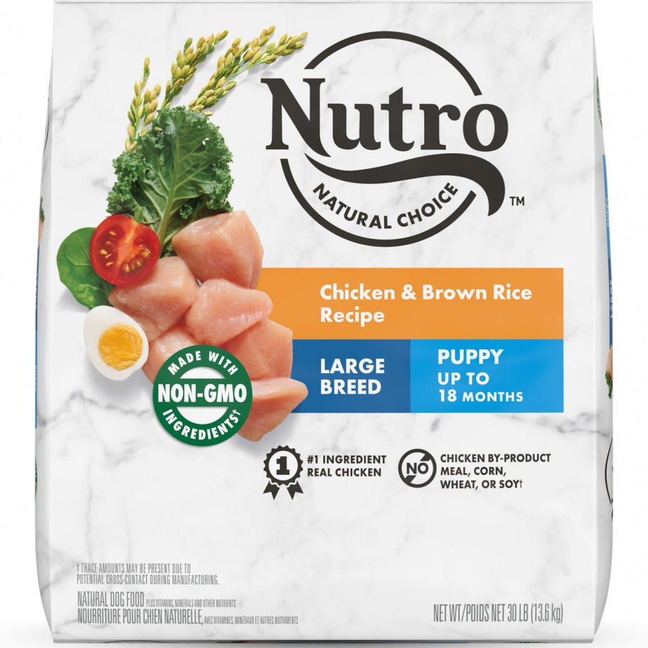 Nutro Wholesome Essentials Large Breed Puppy Farm-Raised Chicken, Brown Rice & Sweet Potato Dry Dog Food