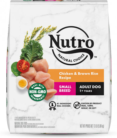 Nutro Wholesome Essentials Small Breed Adult Farm-Raised Chicken, Brown Rice & Sweet Potato Dry Dog Food - Mr Mochas Pet Supplies