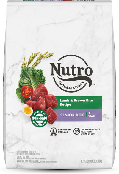 Nutro Wholesome Essentials Senior Pasture-Fed Lamb & Rice Dry Dog Food - Mr Mochas Pet Supplies