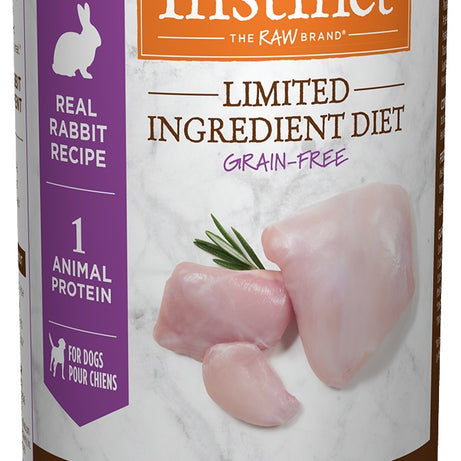 Instinct Grain Free LID Rabbit Canned Dog Food - Mr Mochas Pet Supplies