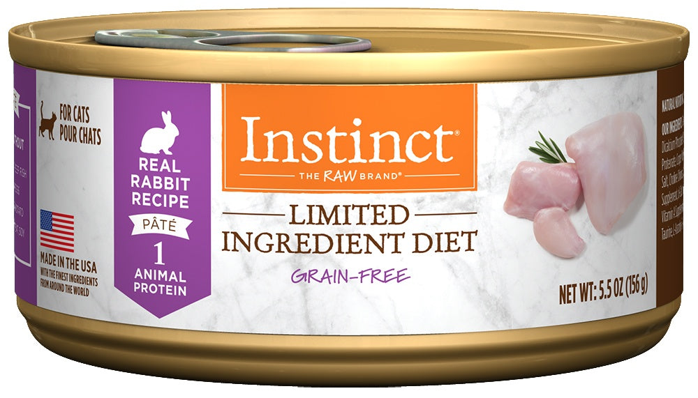 Instinct Grain Free LID Rabbit Canned Cat Food - Mr Mochas Pet Supplies