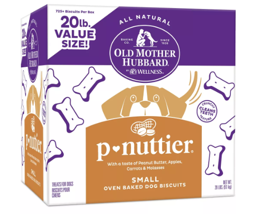 Old Mother Hubbard Crunchy Classic Natural P-Nuttier Dog Biscuits