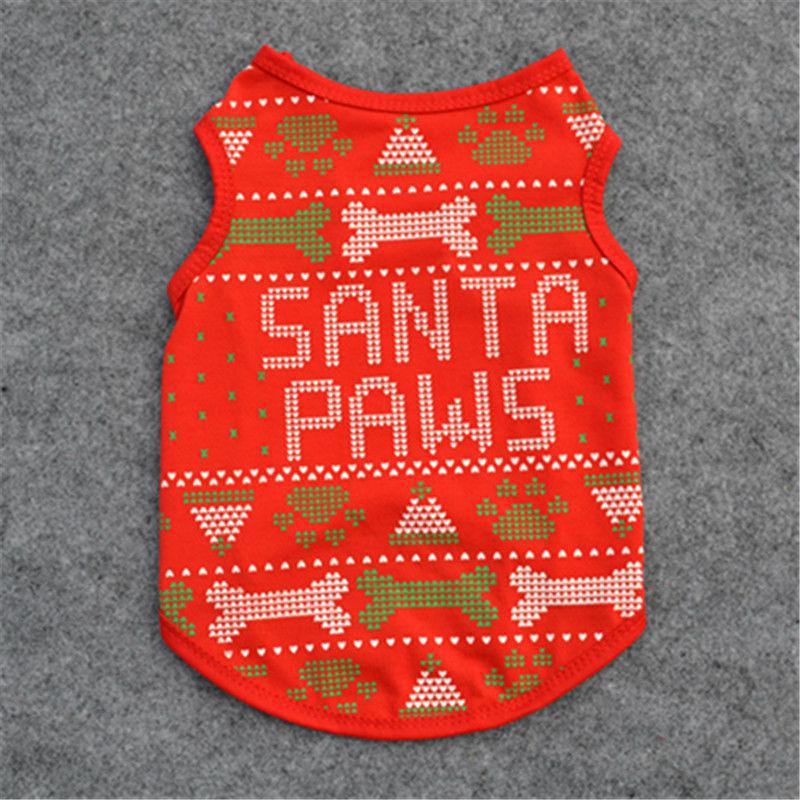 Santa Paws T-shirt - Mr Mochas Pet Supplies