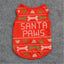 Santa Paws T-shirt - Mr Mochas Pet Supplies
