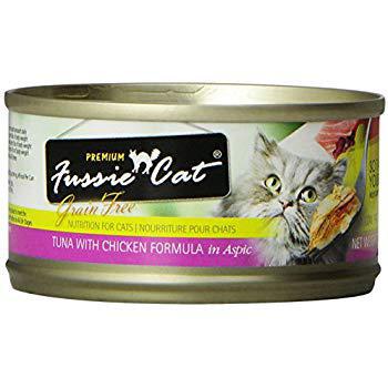 FussieCat Can Prem Tuna Chicken Aspic 2.82oz - Mr Mochas Pet Supplies