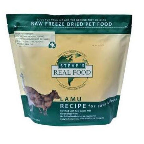Steve's FD Dog & Cat Nuggets Lamu Lamb/Emu 20oz