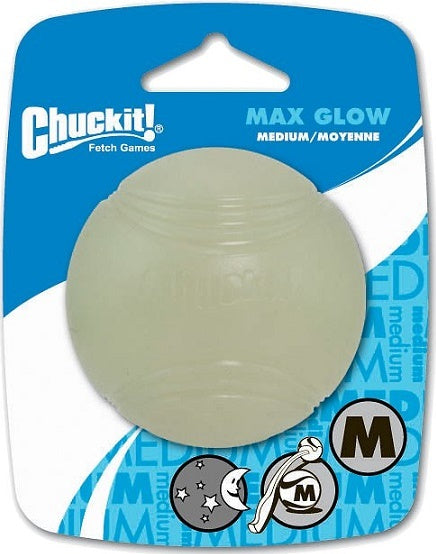 Chuckit! Max Glow Ball - Mr Mochas Pet Supplies
