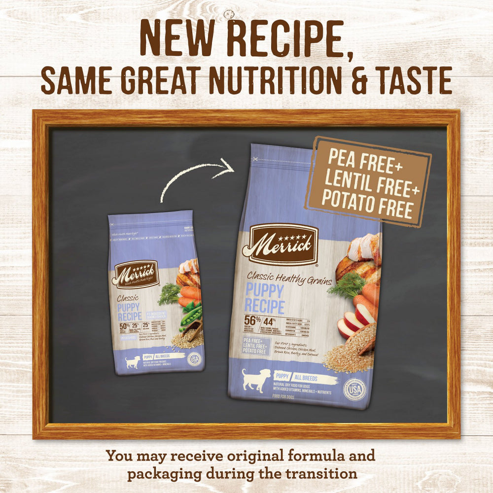 Merrick Classic Puppy Recipe Dry Dog Food - Mr Mochas Pet Supplies