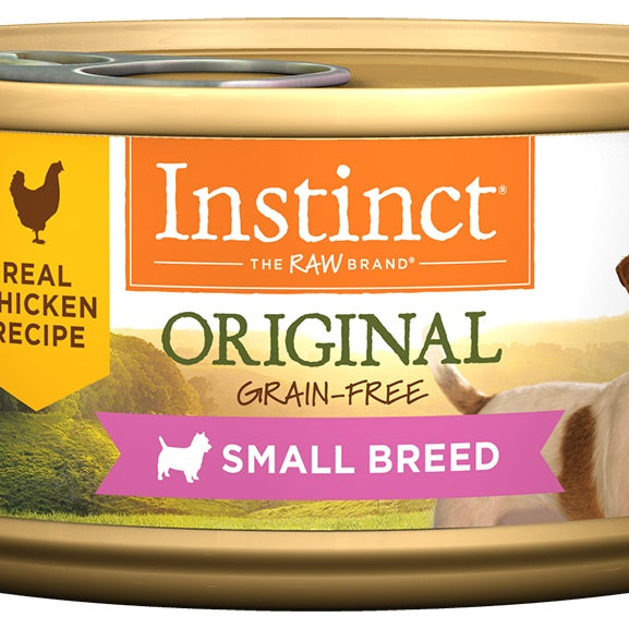 Instinct Small Breed Grain-Free Chicken Formula Canned Dog Food - Mr Mochas Pet Supplies