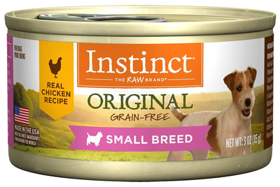 Instinct Small Breed Grain-Free Chicken Formula Canned Dog Food - Mr Mochas Pet Supplies