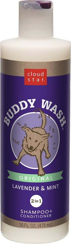 Cloud Star Buddy Wash Original Lavender & Mint Dog Shampoo & Conditioner - Mr Mochas Pet Supplies