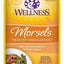Wellness Healthy Indulgence Natural Grain Free Morsels with Chicken and Salmon in Savory Sauce Cat Food Pouch