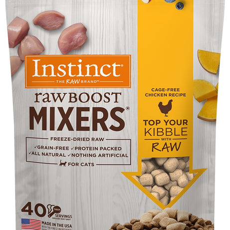 Instinct Freeze-Dried Raw Chicken Cat Food Topper - Mr Mochas Pet Supplies