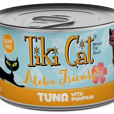Tiki Cat Aloha Friends Grain Free Tuna with Pumpkin Canned Cat Food - Mr Mochas Pet Supplies