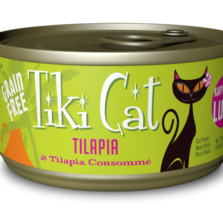 Tiki Cat Kapi'Olani Luau Grain Free Tilapia in Tilapia Consomme Canned Cat Food - Mr Mochas Pet Supplies