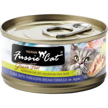 Fussie Cat Can Premium Tuna & Threadfin Bream in Aspic 2.82 oz - Mr Mochas Pet Supplies