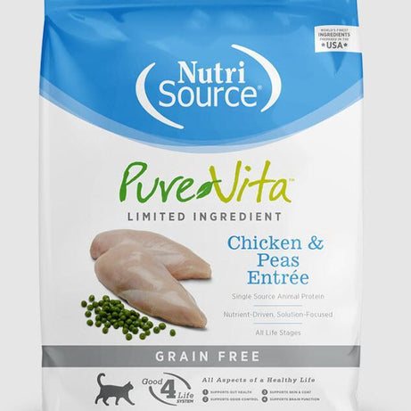 Pure Vita Cat Dry GF Chicken & Peas