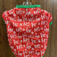 HoHoHo Red pattern Tshirt