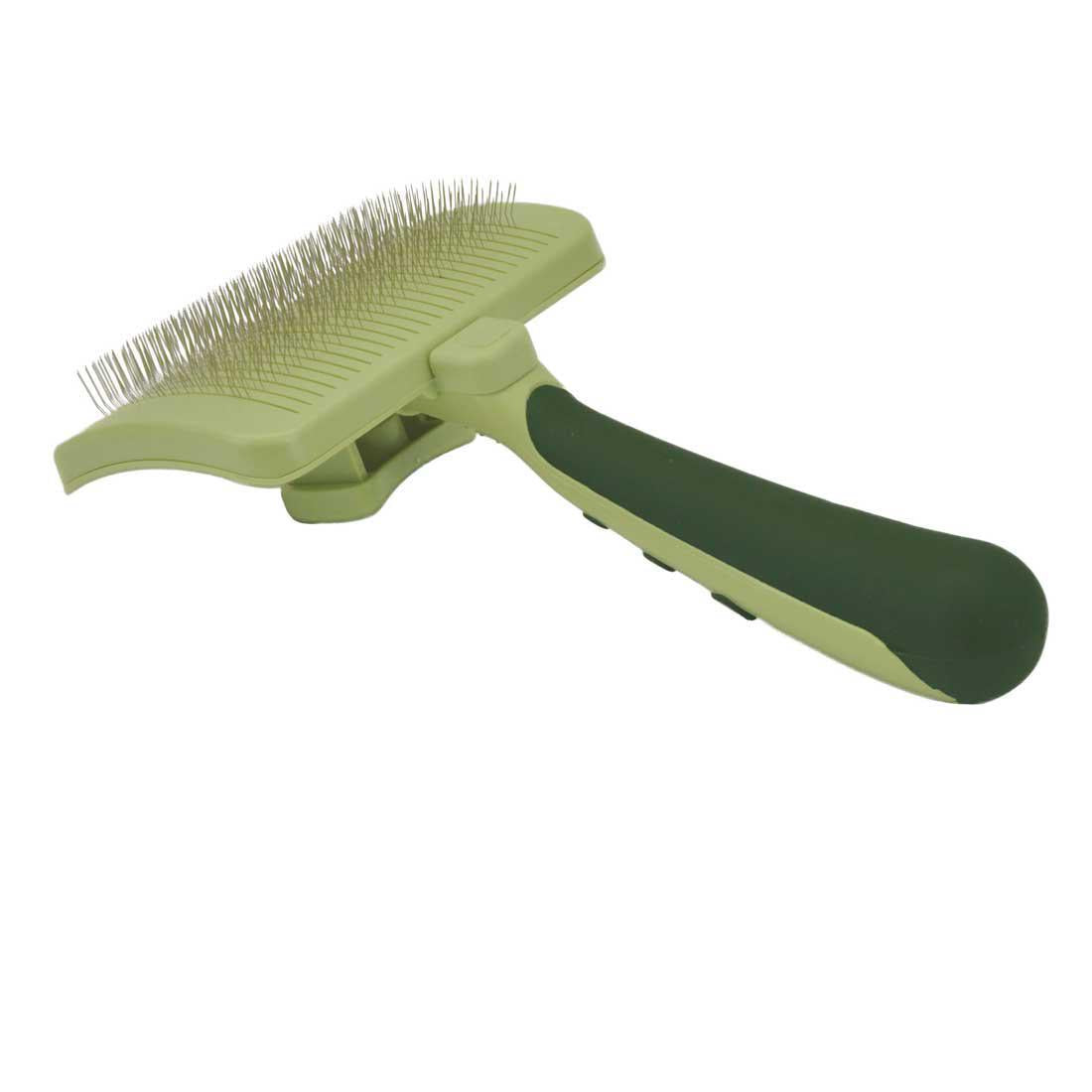SAFARI Self Clean Brush Lg - Mr Mochas Pet Supplies