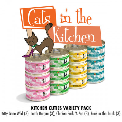 Weruva Grain Free Cats in the Kitchen Canned Variety Pack - Mr Mochas Pet Supplies