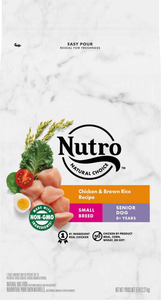 Nutro Wholesome Essentials Small Breed Senior Chicken, Whole Brown Rice and Sweet Potato Dry Dog Food - Mr Mochas Pet Supplies