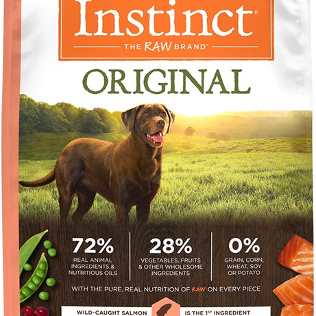 Instinct Original Grain Free Recipe with Real Salmon Natural Dry Dog Food - Mr Mochas Pet Supplies
