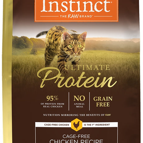 Instinct Ultimate Protein Adult Grain Free Cage Free Chicken Recipe Natural Dry Cat Food - Mr Mochas Pet Supplies