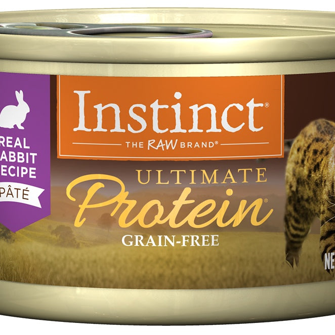 Instinct Ultimate Protein Grain Free Rabbit Natural Canned Cat Food - Mr Mochas Pet Supplies