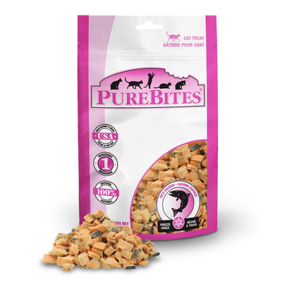 PureBites Freeze Dried Salmon Cat Treats - Mr Mochas Pet Supplies
