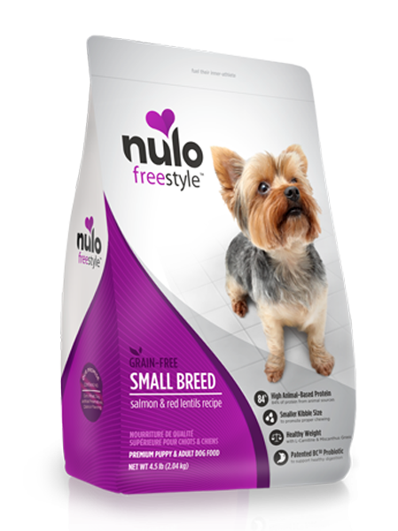 Nulo Freestyle Grain Free Small Breed Salmon and Red Lentil Dry Dog Food - Mr Mochas Pet Supplies