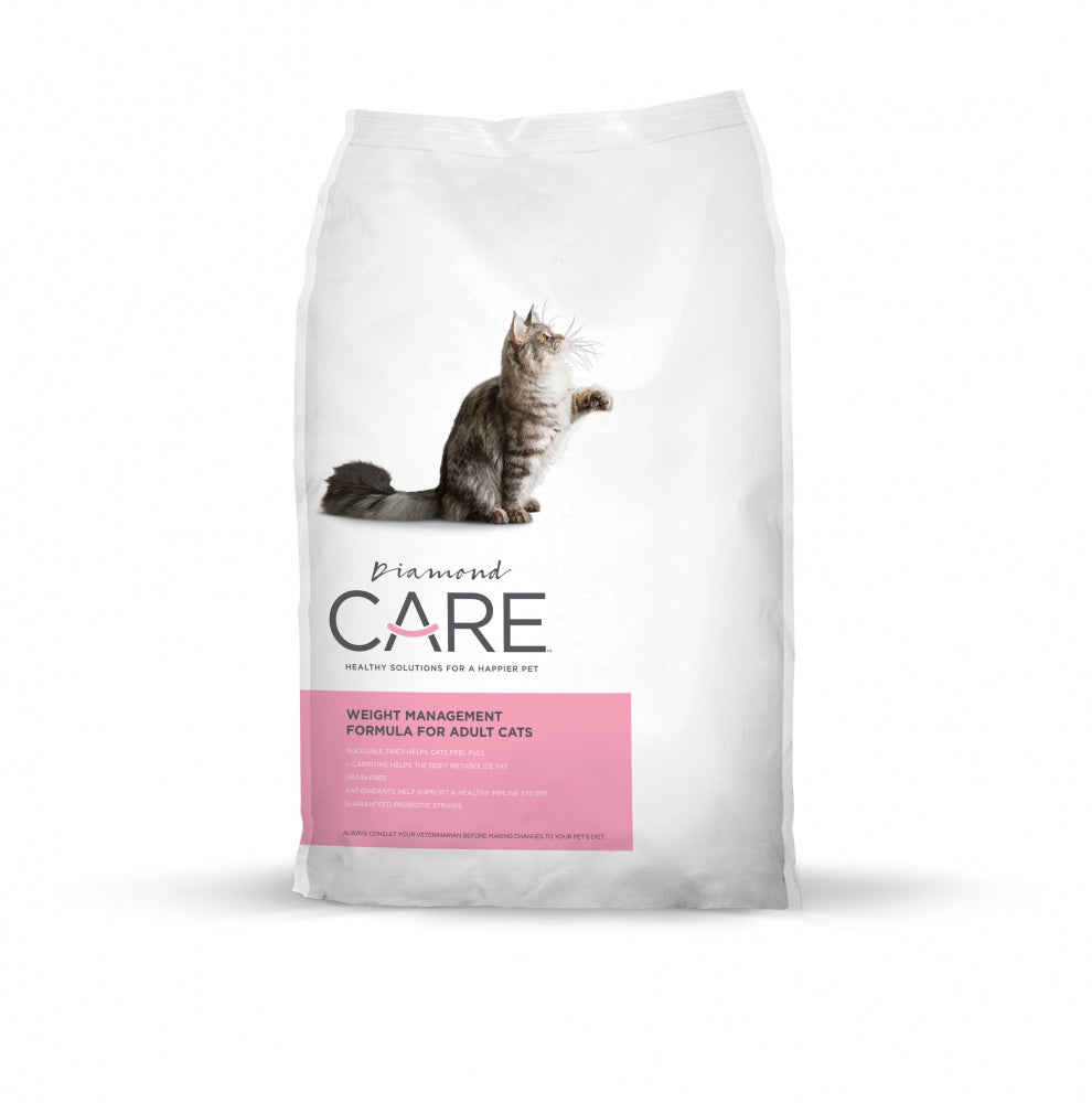 Diamond Care Adult Weight Management Formula Dry Cat Food - Mr Mochas Pet Supplies