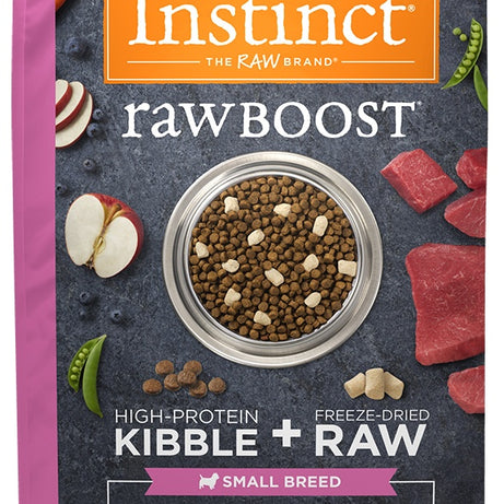Instinct Grain Free Raw Boost Small Breed Recipe with Real Beef Dry Dog Food - Mr Mochas Pet Supplies