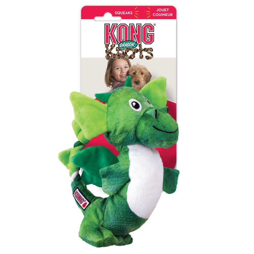 KONG Dragon Knots Dog Toy - Mr Mochas Pet Supplies