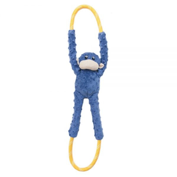 ZippyPaws Monkey RopeTugz Plush Dog Toy - Mr Mochas Pet Supplies