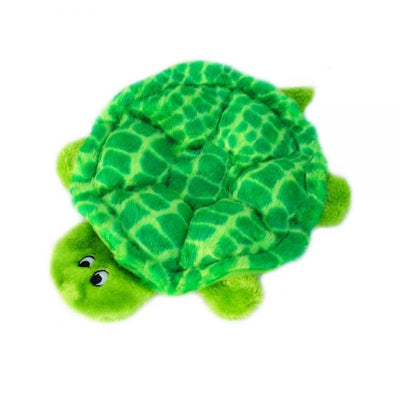 ZippyPaws Squeakie Crawler SlowPoke the Turtle Plush Dog Toy - Mr Mochas Pet Supplies
