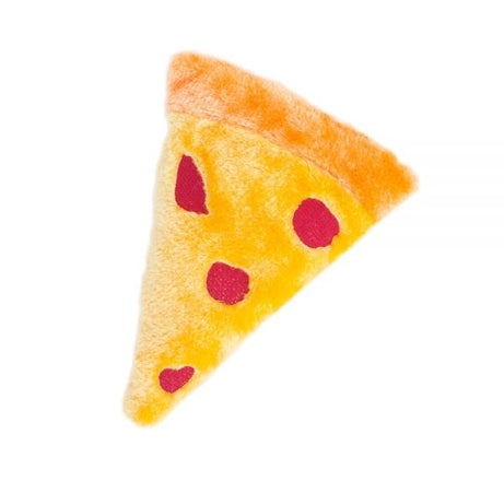 ZippyPaws Squeakie Emojiz Pizza Slice Plush Dog Toy - Mr Mochas Pet Supplies
