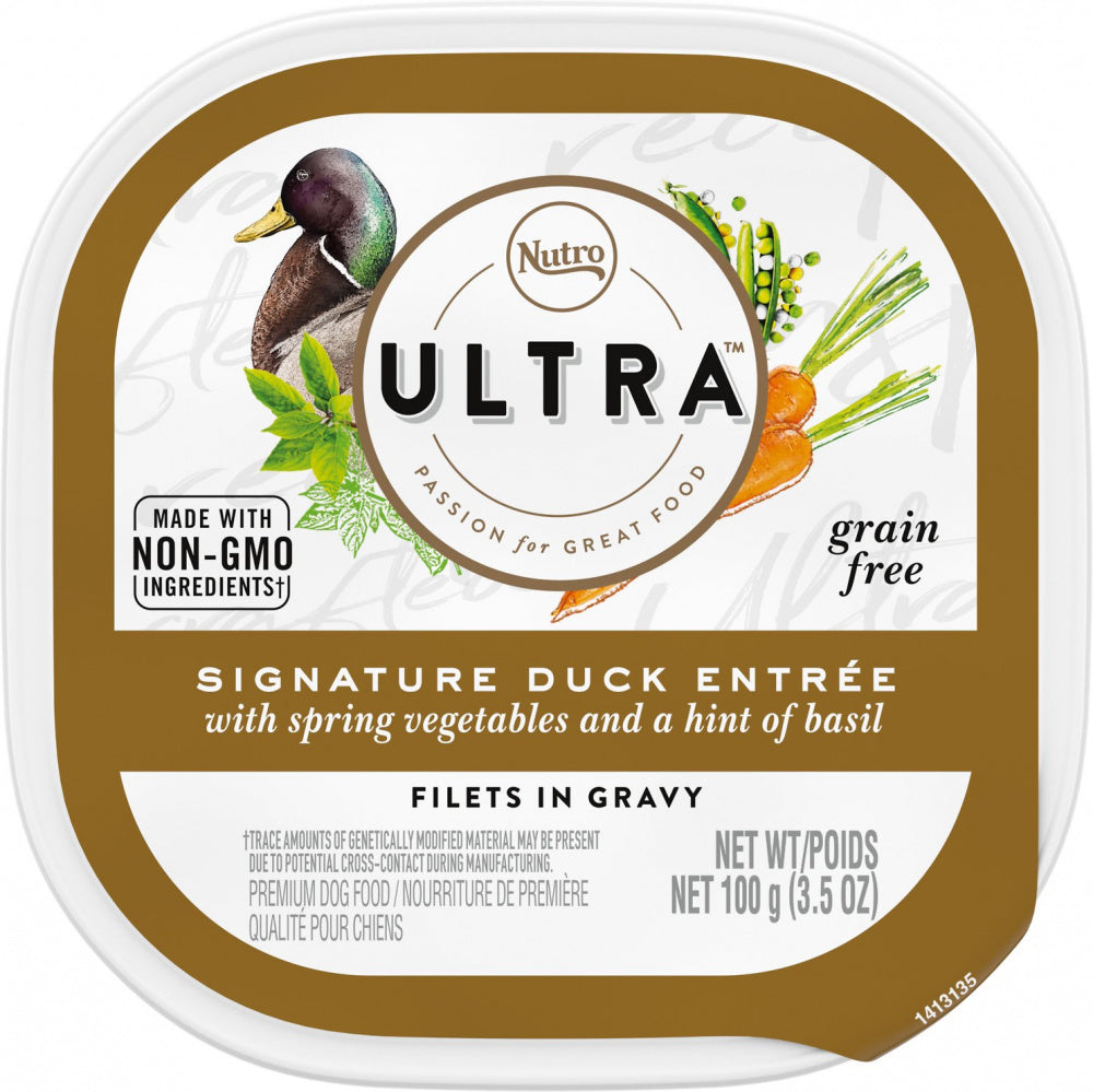 Nutro Ultra Grain Free Signature Duck Entree Filets in Gravy Wet Dog Food - Mr Mochas Pet Supplies