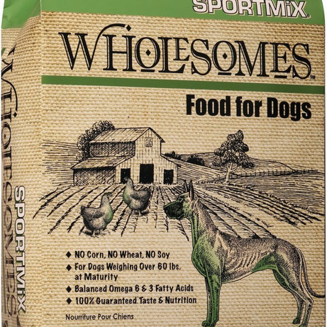 SPORTMiX Wholesomes Large Breed Chicken Meal & Rice Recipe Dry Dog Food - Mr Mochas Pet Supplies