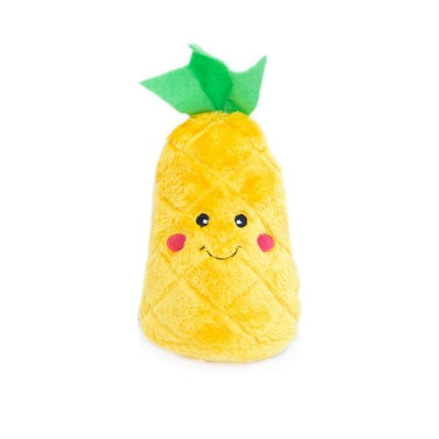 ZippyPaws NomNomz Plush Pineapple Dog Toy - Mr Mochas Pet Supplies