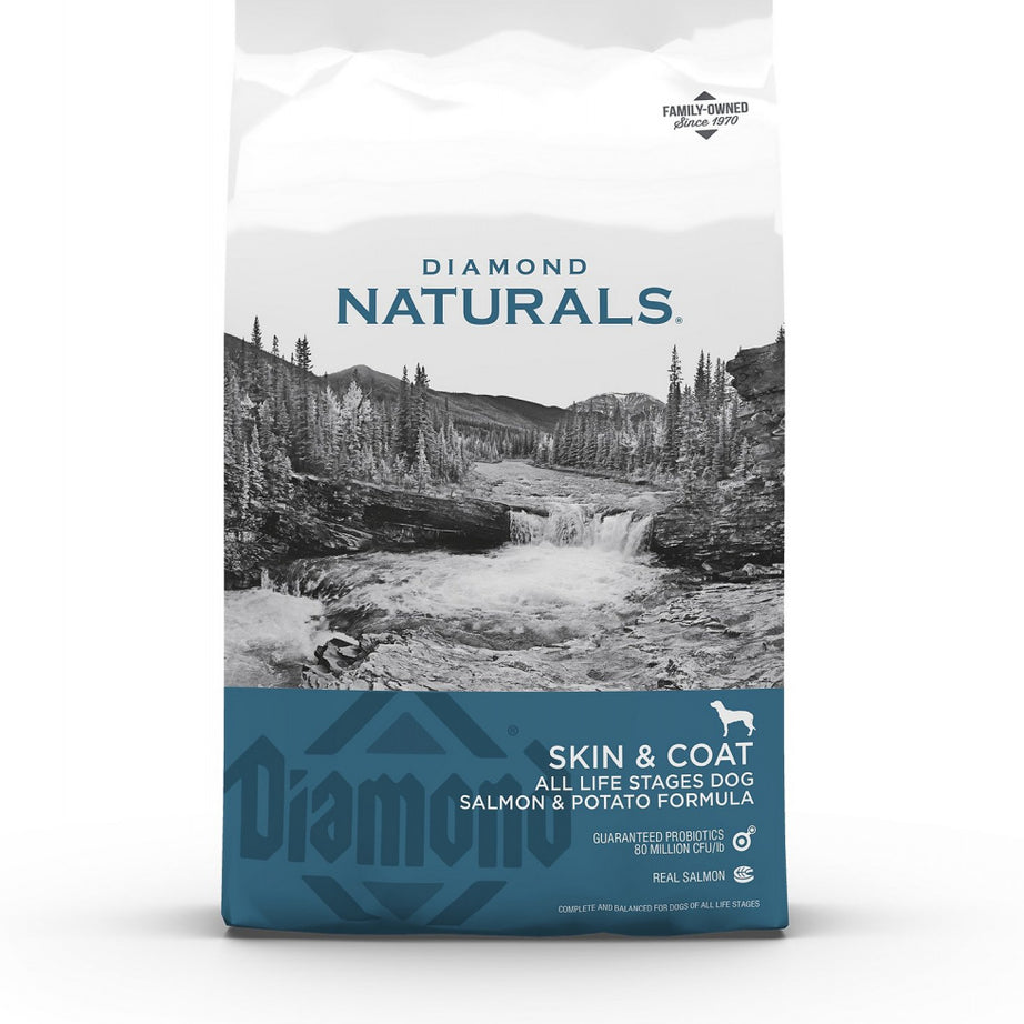 Diamond Naturals Skin & Coat Formula All Life Stages Dry Dog Food - Mr Mochas Pet Supplies