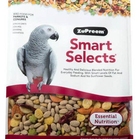 ZuPreem Smart Selects Parrot/Conjures 4#