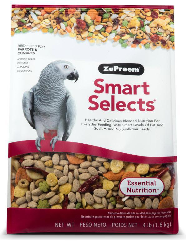 ZuPreem Smart Selects Parrot/Conjures 4#