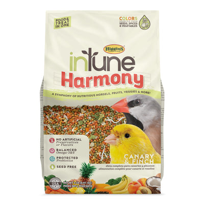 Higgins inTune Harmony Canary & Finch Food - Mr Mochas Pet Supplies