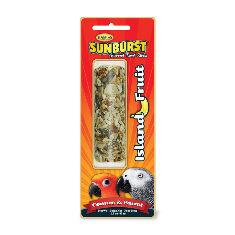 Higgins Sunburst Gourmet Treat Sticks Island Fruit - Mr Mochas Pet Supplies