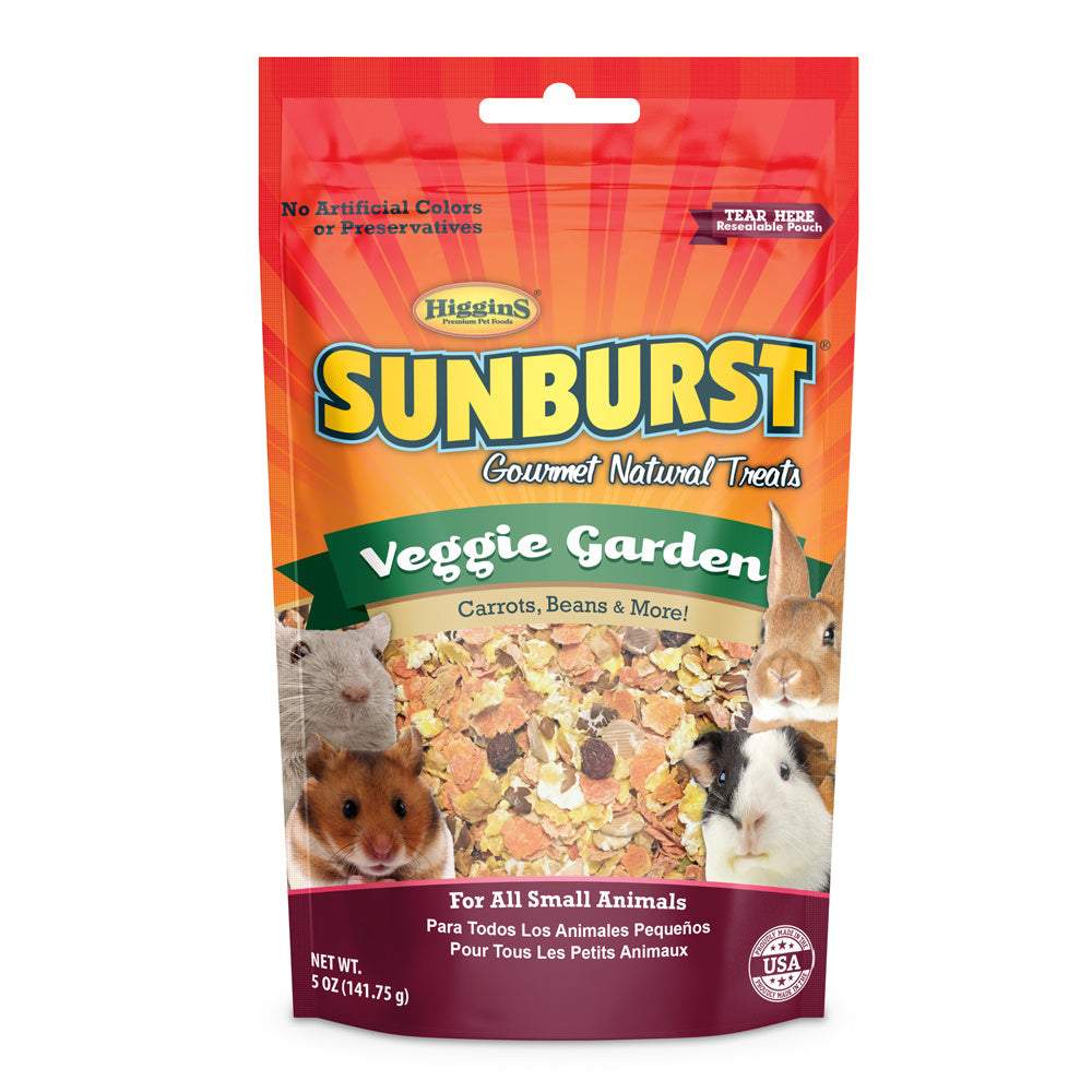 Higgins Sunburst Gourmet Treats Veggie Garden - Mr Mochas Pet Supplies
