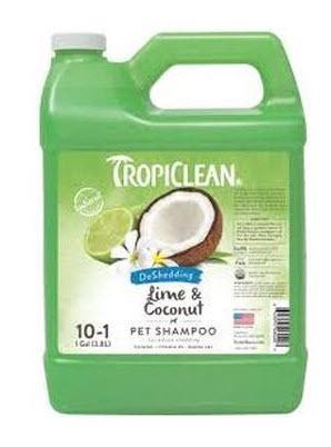 Tropiclean Shampoo Lime & Coconut Deshedding Gallon