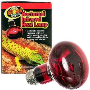 Zoo Med-Nocturnal Infrared Heat Lamp 75w - Mr Mochas Pet Supplies