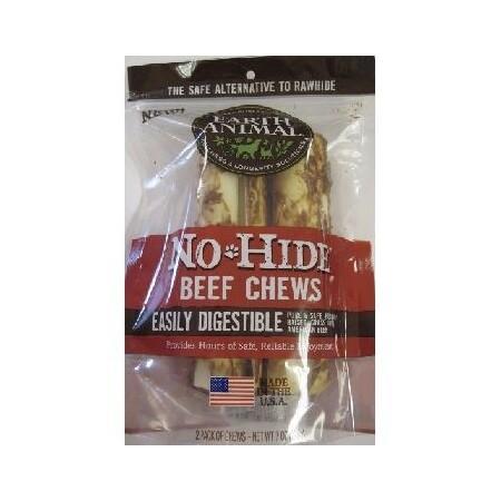 Earth Animal Dog Treat No Hide Beef