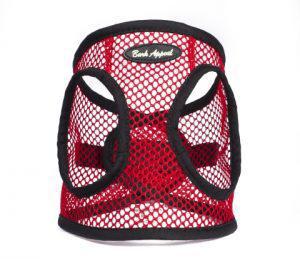 Bark Appeal Step In Harness Netted Red - Mr Mochas Pet Supplies