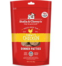 Stella & Chewy's Dog FD Dinner Patties Chicken 14 oz - Mr Mochas Pet Supplies